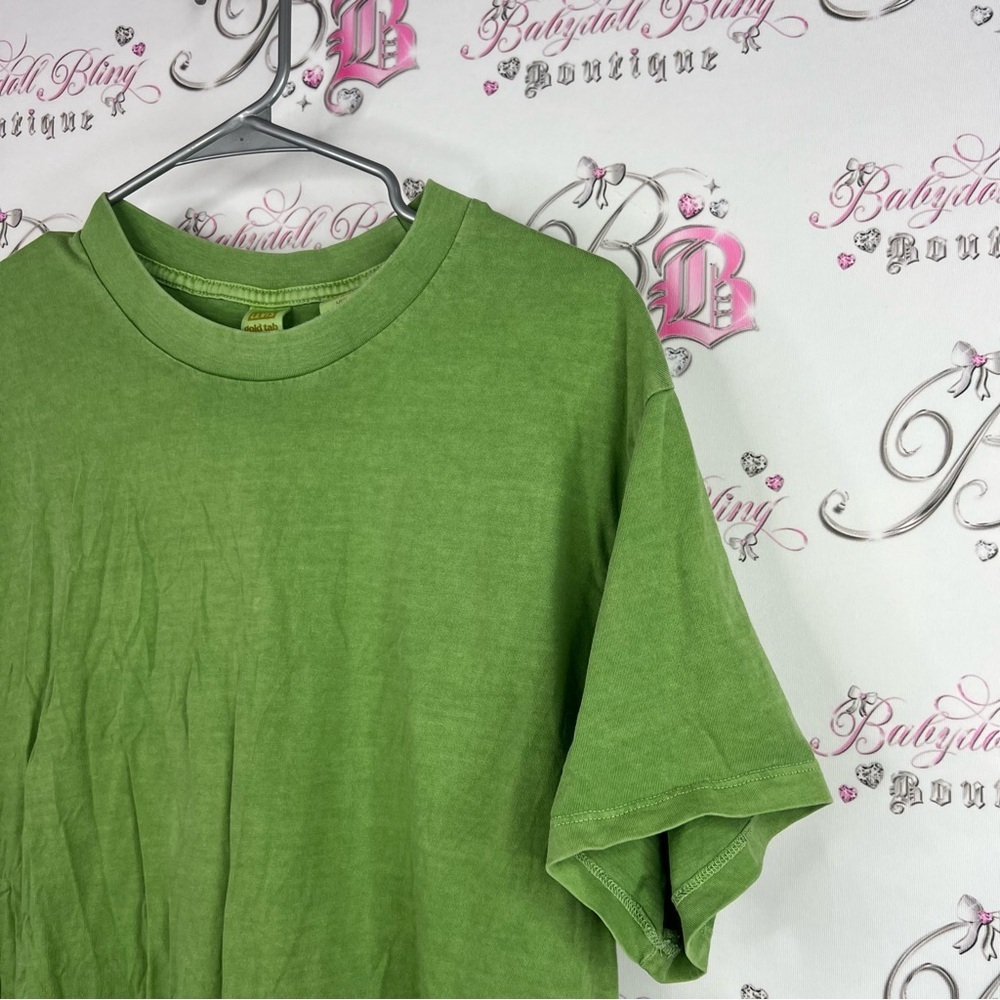 Levi's tshirt tee comfy stretchy gold tab Classic Green Short Sleeve Tee - Picture 4 of 6